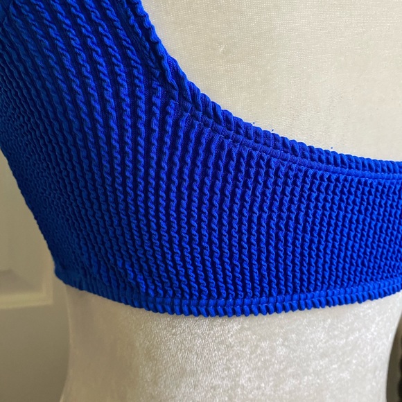 endless sun Swim Nwt Endless Sun Ribbed Cobalt Blue Bikini Top